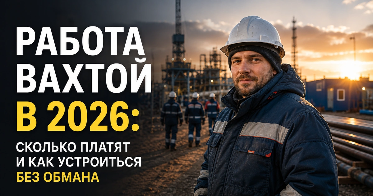 Работа вахтой в 2026: сколько платят и как устроиться без обмана
